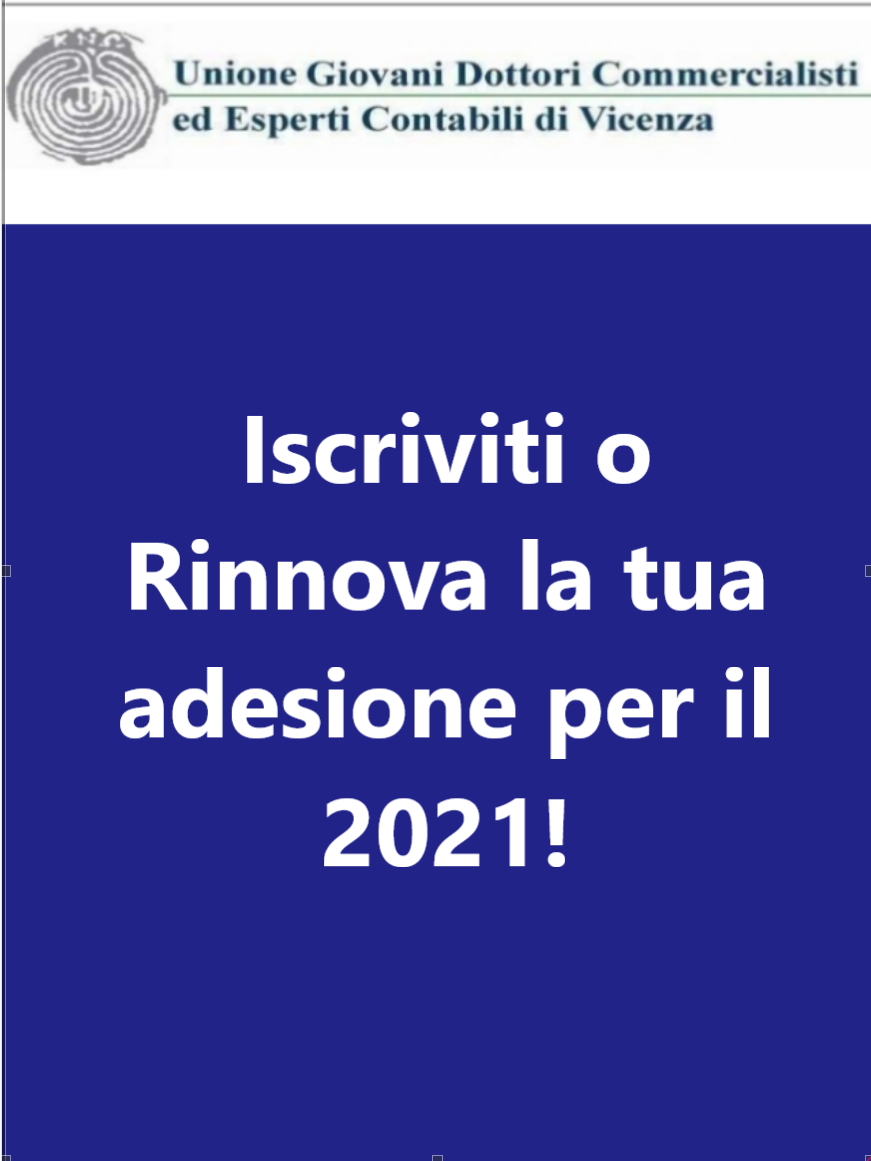 Iscriviti Unione 2021